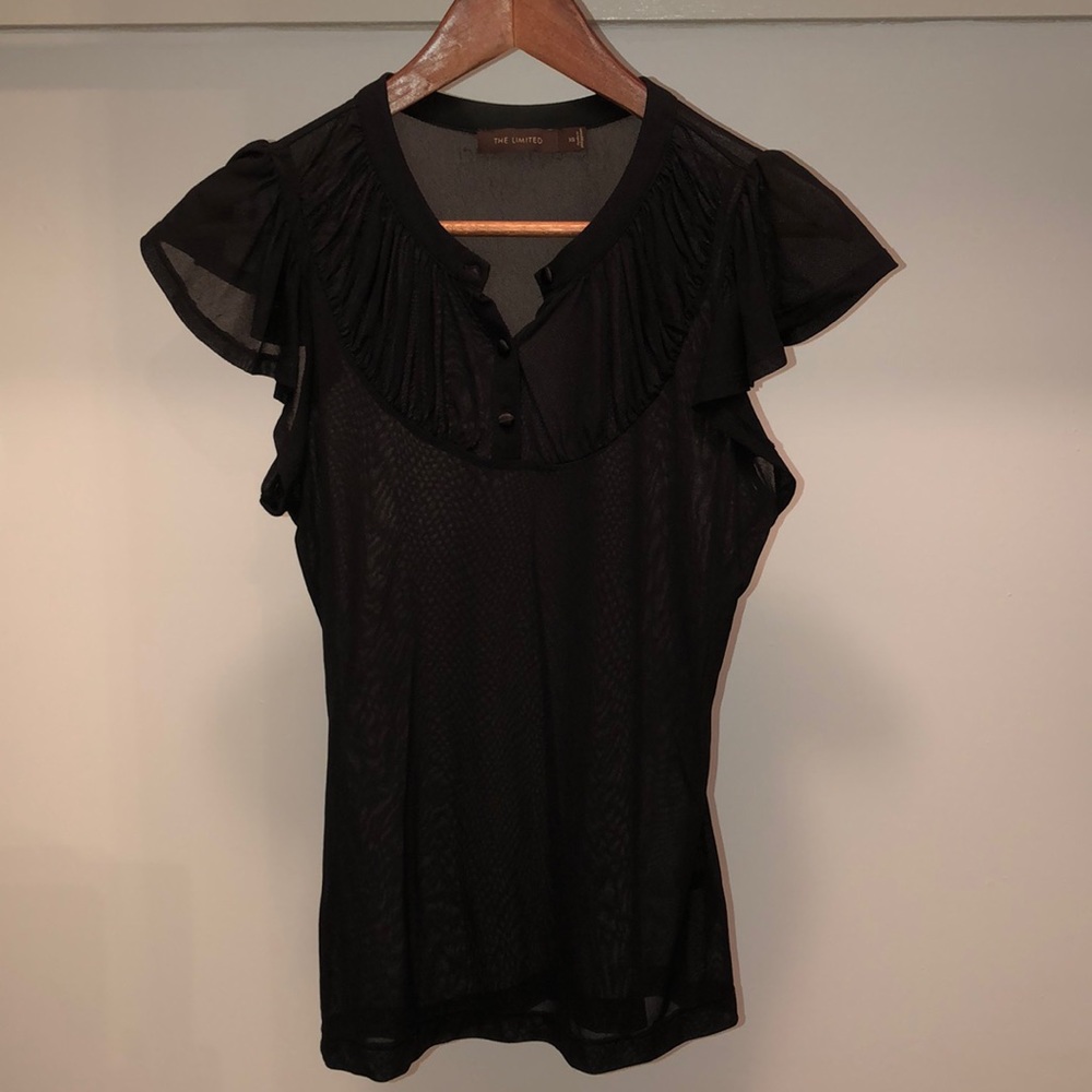 The Limited XS black blouse